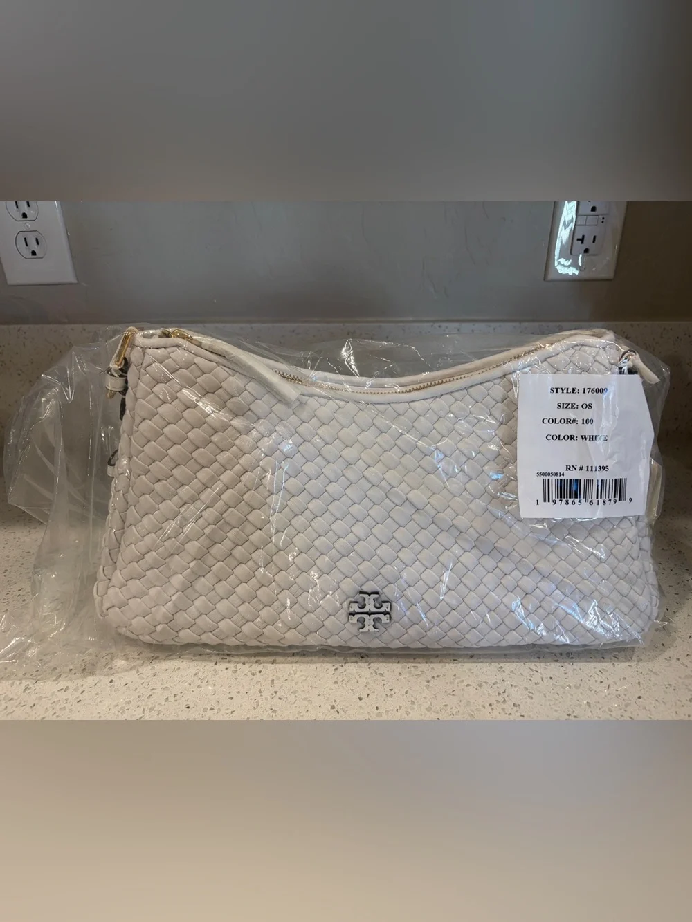 Tory Burch Thea Woven Shoulder Bag